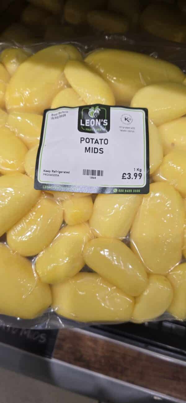 Peeled Potato Mids (Baby)