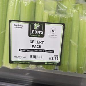 Insect-Free - Checked & Washed Celery Pack