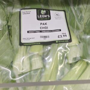 Insect-Free-Washed & Checked Pak-Choi