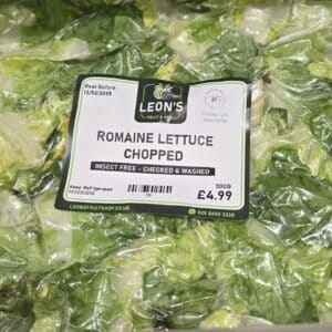 Insect-Free-Checked & Washed Romaine Lettuce