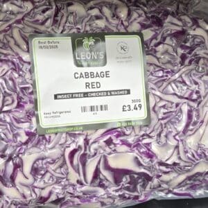 Insect-Free-Checked & Washed Red Cabbage
