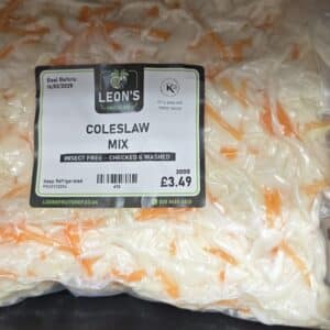Insect-Free-Checked & Washed Coleslaw Mix