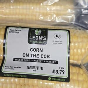Insect-Free-Checked& Washed Corn on the Cob