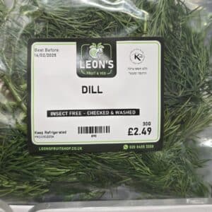 Insect-Free-Checked & washed Dill