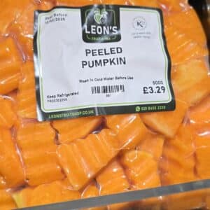 Peeled Pumpkin