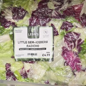 Insect-Free Little Gem-Iceberg-Radicho mix