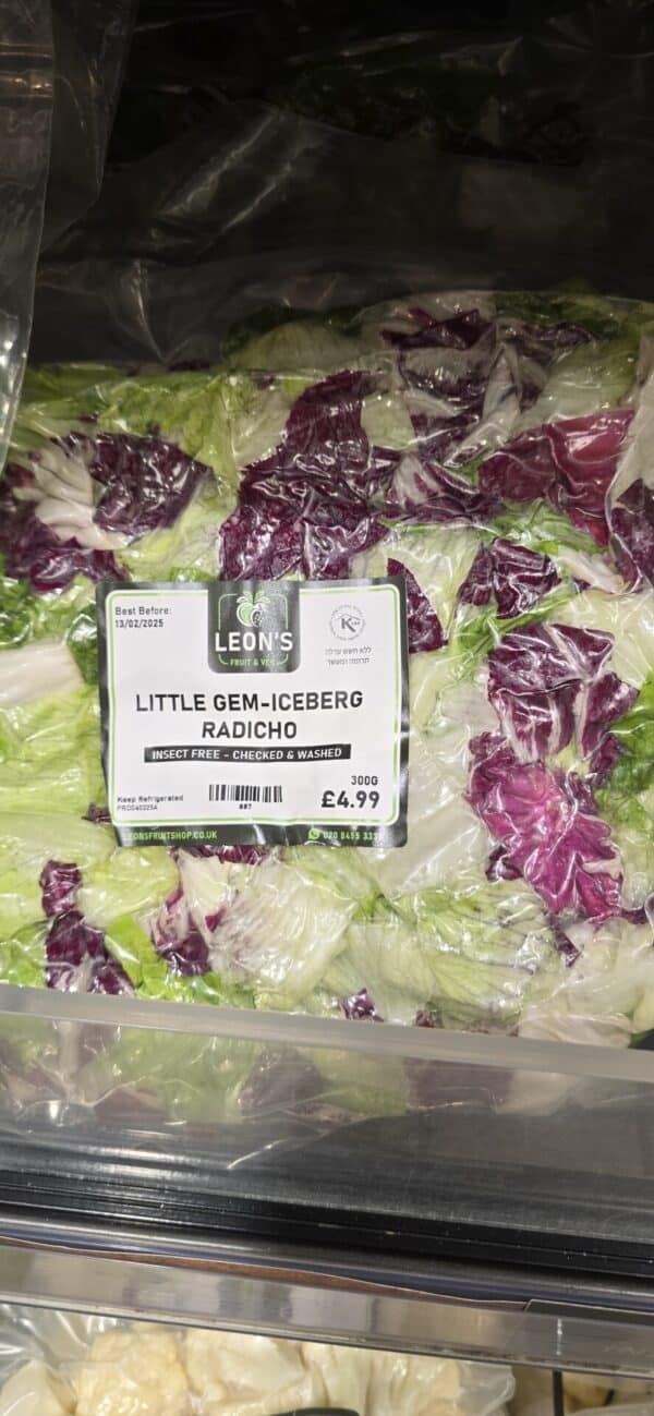 Insect-Free Little Gem-Iceberg-Radicho mix