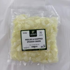 Peeled & Chopped Onions