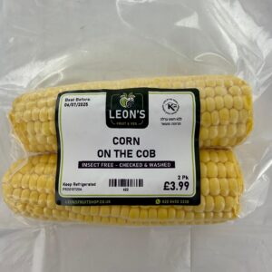 Checked & Washed Corn on the Cob
