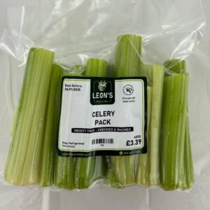 Insect-Free - Checked & Washed Celery Pack