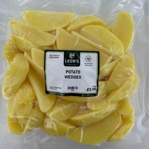 Peeled Potato Wedges