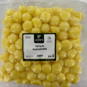 Peeled Potato Parisienne
