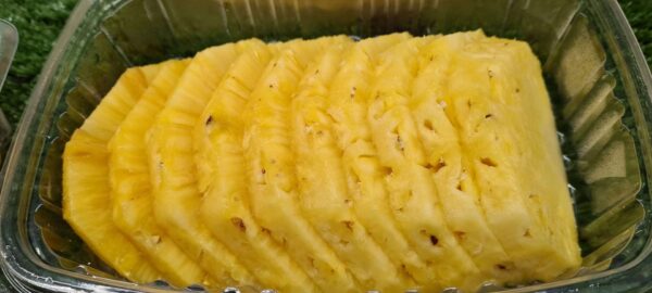 Cut Pineapples (half)