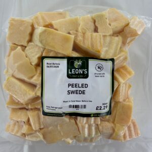 Peeled Swede